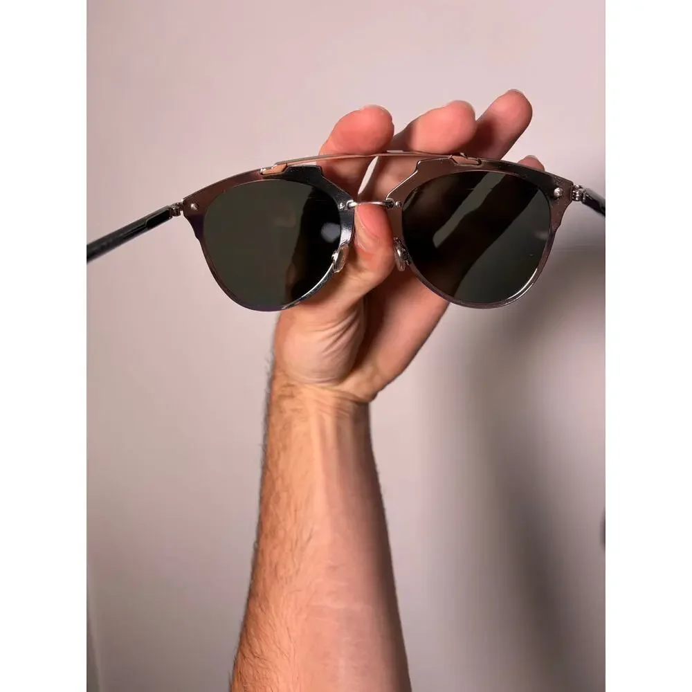 Dior Reflected P Sunglasses Mirror Aviator Brow Bar - Authentic, [Excellent]